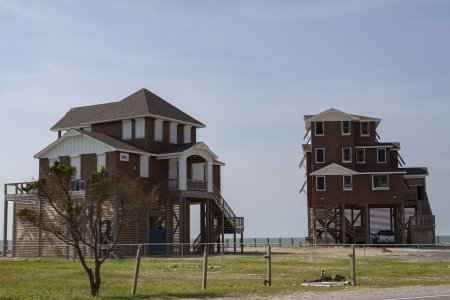 Duizenden van dit soort huizen zijn we gepasseerd, vaak te hiuur voor de vakantie